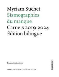 Sismographies du manque, Carnets 2019-2024